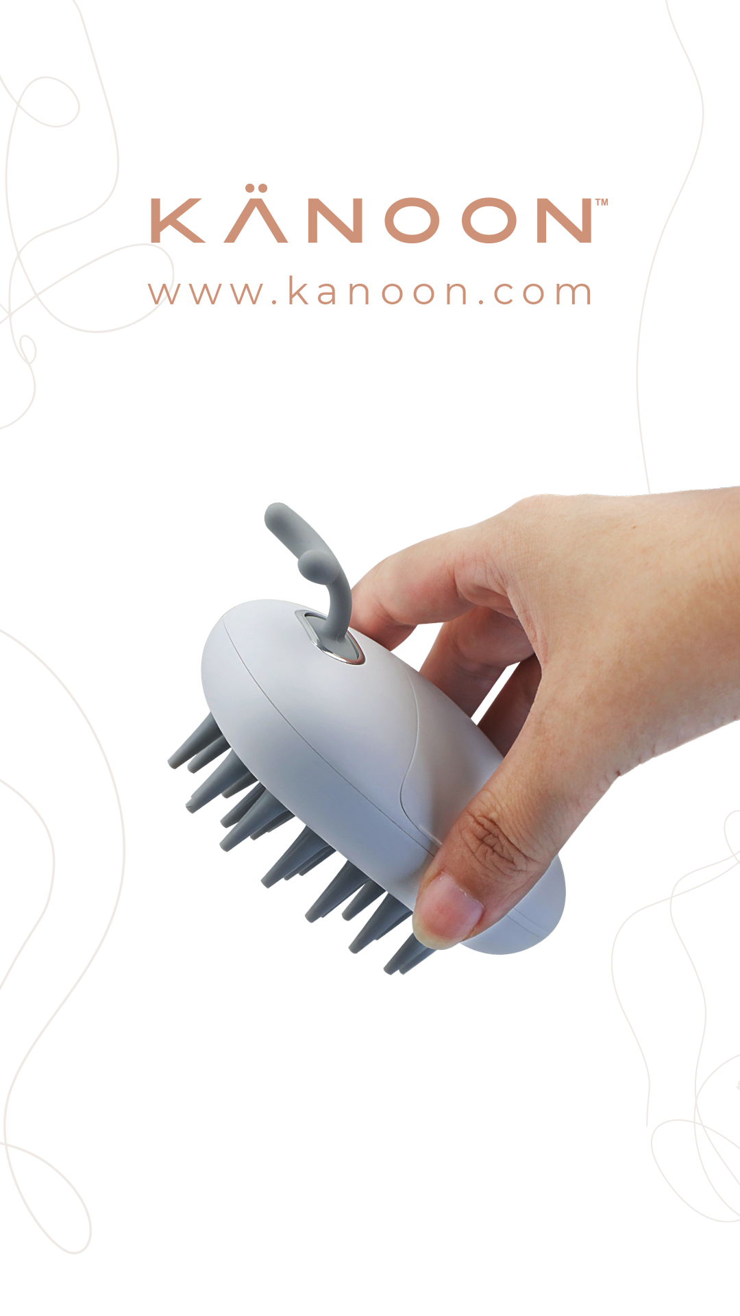 Kanoon Oil Scalp Brush