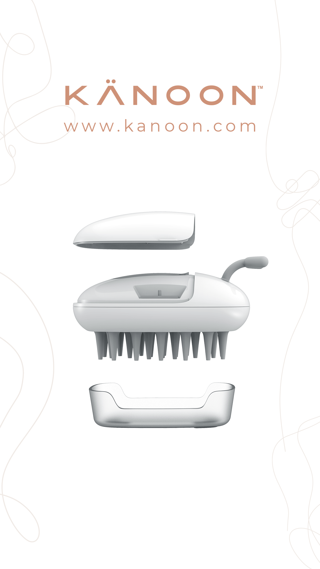 Kanoon Oil Scalp Brush