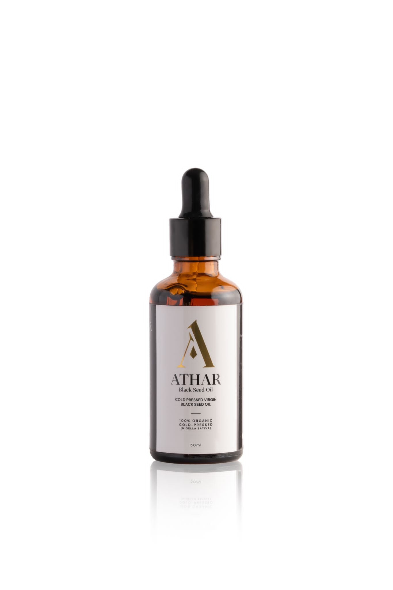 Athar Organic Cold-Pressed Black Seed Oil (50ml)